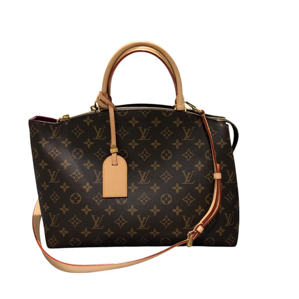 ルイ・ヴィトン LOUIS VUITTON グランパレMM M45898 ブラウン　ゴールド金具 モノグラムキャンバス レディース ショルダーバッグ ルイ・ヴィトン LOUIS VUITTON グランパレMM M45898 ブラウン ゴールド