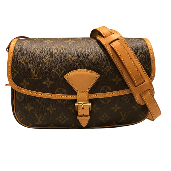 ルイ・ヴィトン LOUIS VUITTON ソローニュ M42250 ブラウン PVC レディース ショルダーバッグ