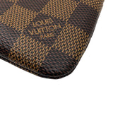 ルイ・ヴィトン LOUIS VUITTON ポシェット・クレ N62658 エベヌ ダミエキャンバス メンズ キーケース