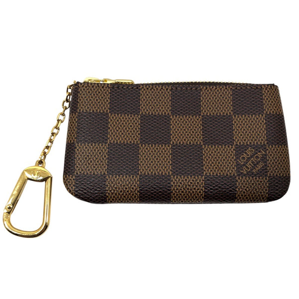 ルイ・ヴィトン LOUIS VUITTON ポシェット・クレ N62658 エベヌ ダミエキャンバス メンズ キーケース