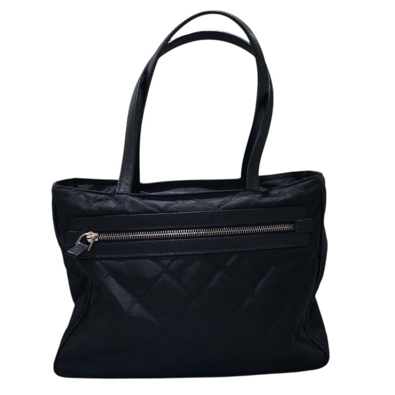 プラダ PRADA キルティング トートバッグ BR2218 ブラック ナイロン/レザー レディース トートバッグ