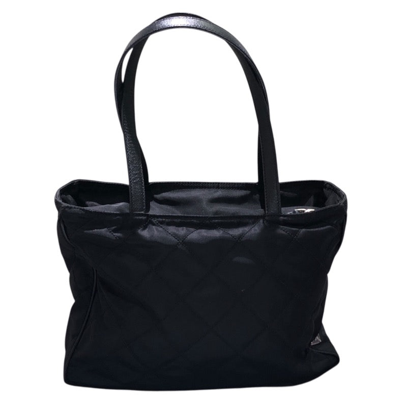 プラダ PRADA キルティング トートバッグ BR2218 ブラック ナイロン/レザー レディース トートバッグ