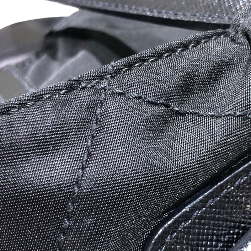 プラダ PRADA キルティング トートバッグ BR2218 ブラック ナイロン/レザー レディース トートバッグ