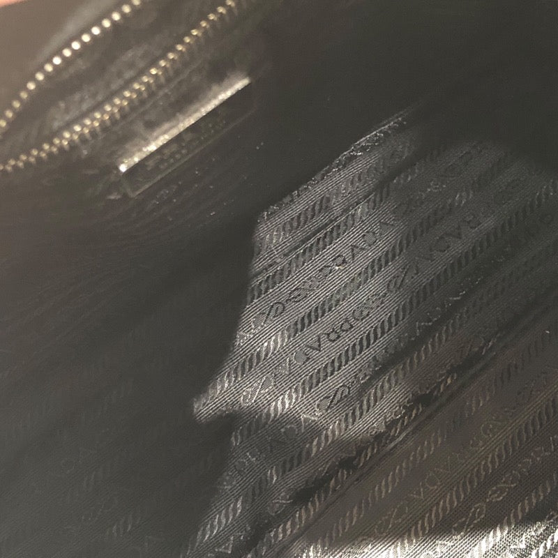 プラダ PRADA キルティング トートバッグ BR2218 ブラック ナイロン/レザー レディース トートバッグ