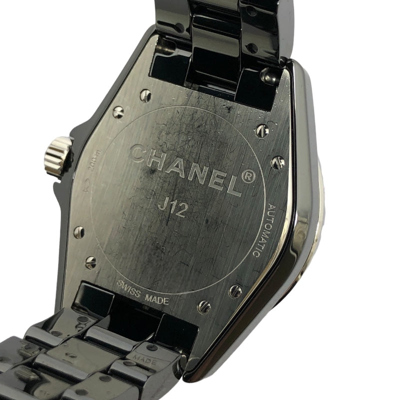 シャネル CHANEL J12 H0685 ブラック セラミック 自動巻き メンズ 