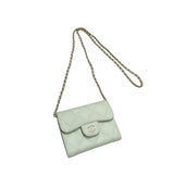 シャネル CHANEL マトラッセチェーンウォレット AP2569 ライトグリーン/ゴールド金具 キャビアスキン レディース ショルダーバッグ