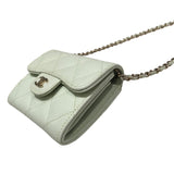 シャネル CHANEL マトラッセチェーンウォレット AP2569 ライトグリーン/ゴールド金具 キャビアスキン レディース ショルダーバッグ