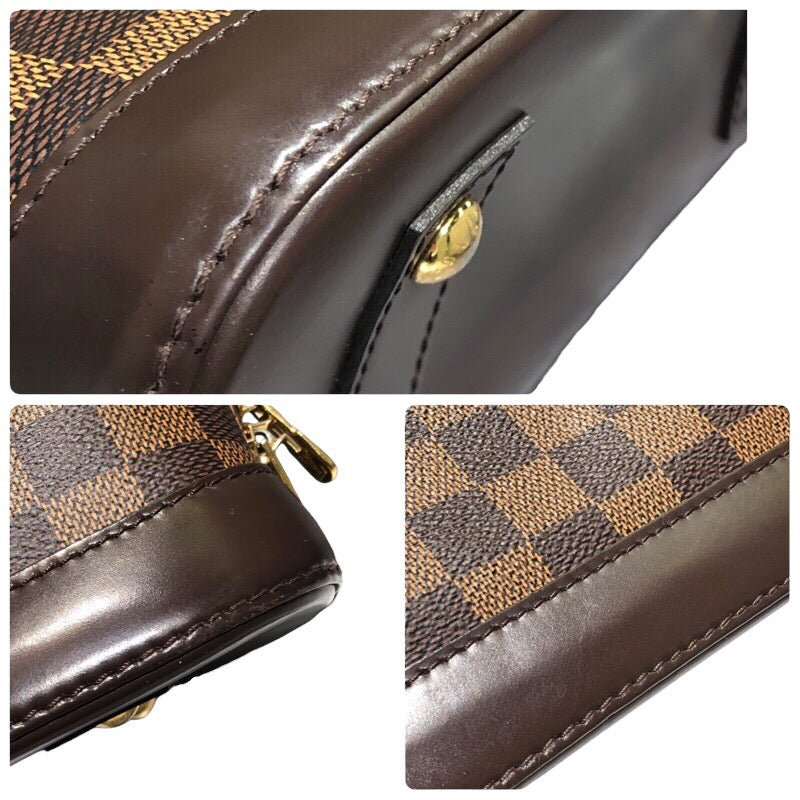 ルイ・ヴィトン LOUIS VUITTON アルマBB N41221 エベヌ ダミエキャンバス レディース ハンドバッグ