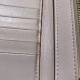 セリーヌ CELINE ピンク　GD金具 レザー レディース 二つ折り財布