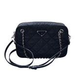 プラダ PRADA インプントゥ スモールバッグ 1BH910 ブラック ナイロン レディース ショルダーバッグ