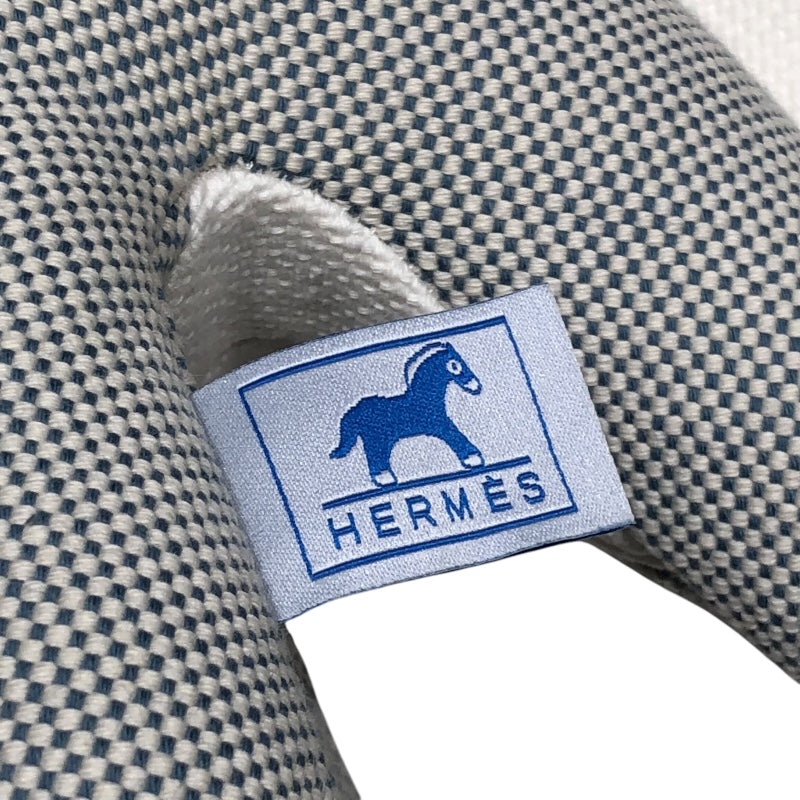 エルメス HERMES ぬいぐるみドラゴン　<エポペ> ブルーナティエ トワル キッズ その他小物