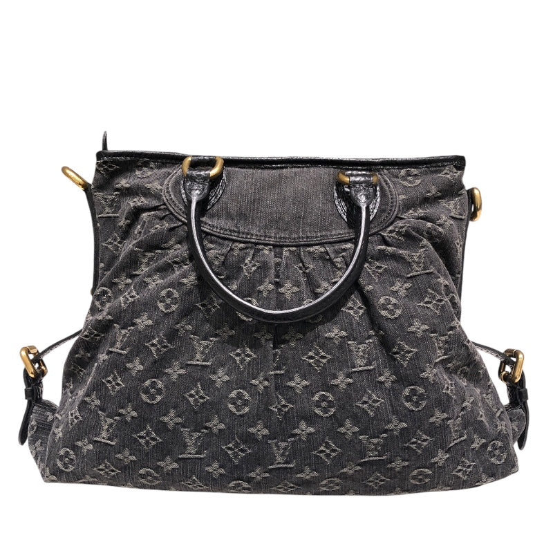 ルイ・ヴィトン LOUIS VUITTON ネオカヴィMM M95351 デニム　ゴールド金具 モノグラム・デニム レディース ショルダーバッグ