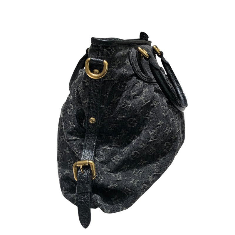 ルイ・ヴィトン LOUIS VUITTON ネオカヴィMM M95351 デニム　ゴールド金具 モノグラム・デニム レディース ショルダーバッグ