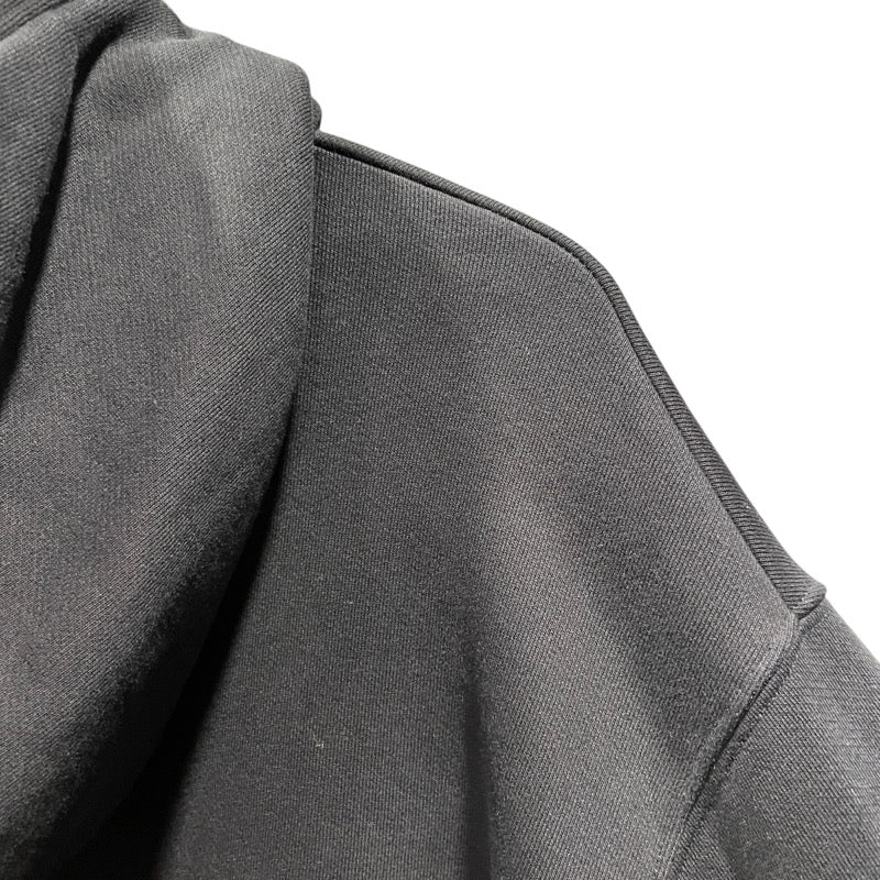 バレンシアガ BALENCIAGA Paris スウェットパーカー 460610 ブラック コットン メンズ パーカー