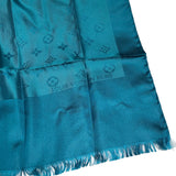 ルイ・ヴィトン LOUIS VUITTON エシャルプカプリスカーフ グリーン シルク スカーフ