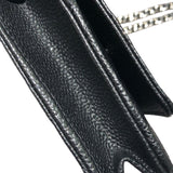 シャネル CHANEL マトラッセチェーンショルダーバッグ A33814 ブラック キャビアスキン レディース ショルダーバッグ
