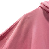 バレンシアガ BALENCIAGA ラインストーン装飾スウェットパーカー 578135 ピンク コットン メンズ パーカー