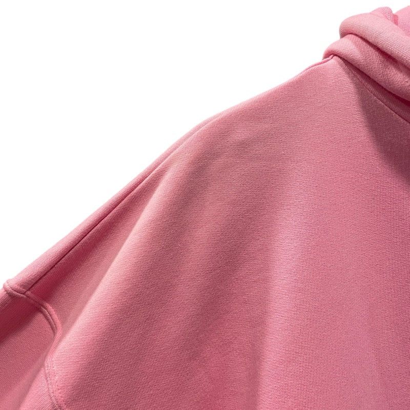 バレンシアガ BALENCIAGA ラインストーン装飾スウェットパーカー 578135 ピンク コットン メンズ パーカー