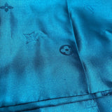 ルイ・ヴィトン LOUIS VUITTON エシャルプカプリスカーフ グリーン シルク スカーフ