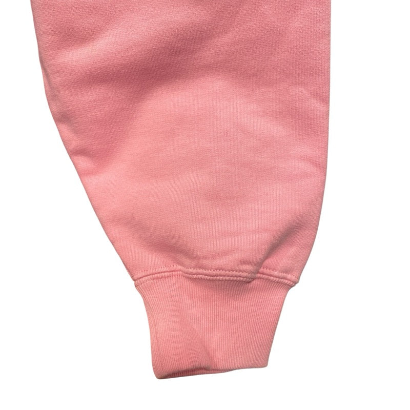 バレンシアガ BALENCIAGA ラインストーン装飾スウェットパーカー 578135 ピンク コットン メンズ パーカー