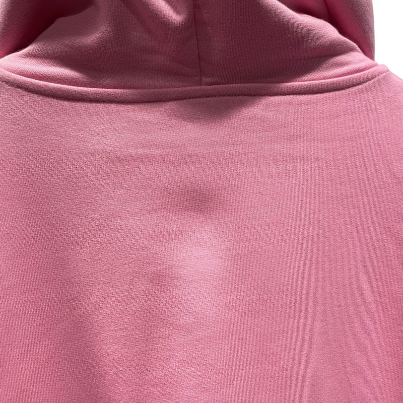 バレンシアガ BALENCIAGA ラインストーン装飾スウェットパーカー 578135 ピンク コットン メンズ パーカー