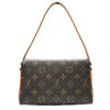 ルイ・ヴィトン LOUIS VUITTON レシタル M51900 ブラウン モノグラムキャンバス レディース ショルダーバッグ