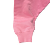 バレンシアガ BALENCIAGA ラインストーン装飾スウェットパーカー 578135 ピンク コットン メンズ パーカー