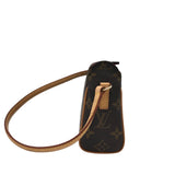 ルイ・ヴィトン LOUIS VUITTON レシタル M51900 ブラウン モノグラムキャンバス レディース ショルダーバッグ