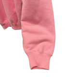 バレンシアガ BALENCIAGA ラインストーン装飾スウェットパーカー 578135 ピンク コットン メンズ パーカー