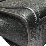 セリーヌ CELINE ラゲージ ナノショッパー ブラック ドラムドカーフ レディース ショルダーバッグ