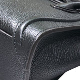 セリーヌ CELINE ラゲージ ナノショッパー ブラック ドラムドカーフ レディース ショルダーバッグ