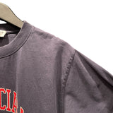 バレンシアガ BALENCIAGA カレッジロゴ半袖Tシャツ ネイビー コットン レディース 半袖Ｔシャツ