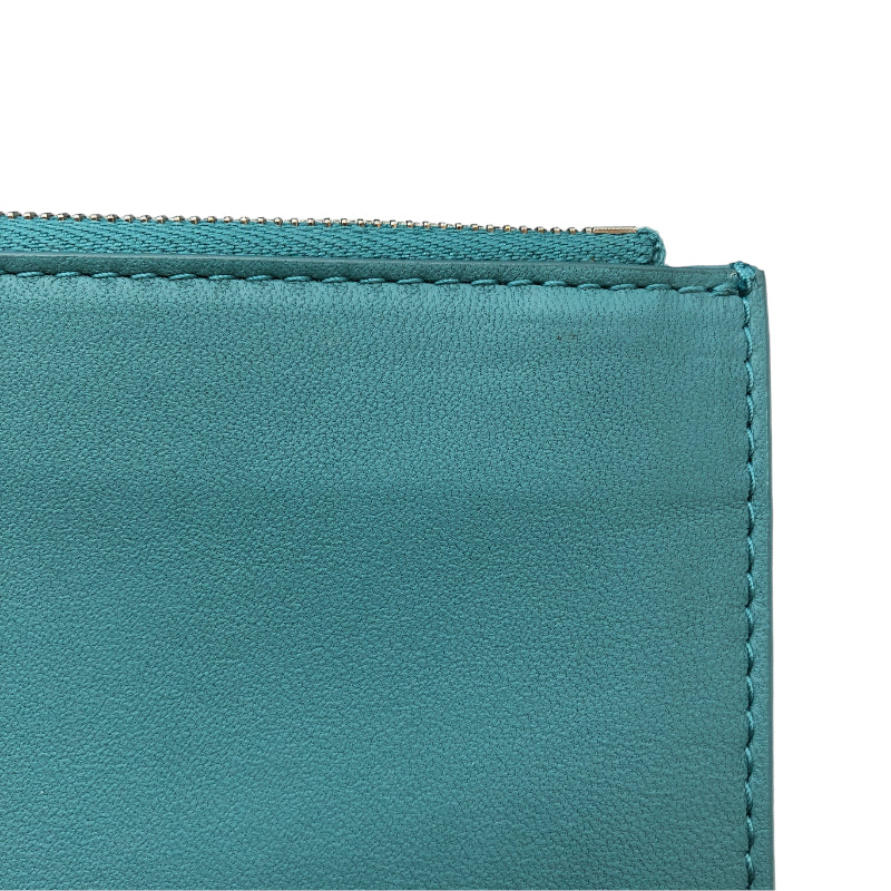 ボッテガ・ヴェネタ BOTTEGA VENETA スモールカバ ライトブルー ラムスキン レディース ハンドバッグ