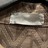 クリスチャン・ディオール Christian Dior CDダイヤモンドブルゾン 293C513A5583 ブラウン ポリエステル メンズ ブルゾン