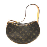 ルイ・ヴィトン LOUIS VUITTON クロワッサンPM M51510 ブラウン モノグラムキャンバス レディース ショルダーバッグ
