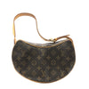 ルイ・ヴィトン LOUIS VUITTON クロワッサンPM M51510 ブラウン モノグラムキャンバス レディース ショルダーバッグ
