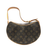 ルイ・ヴィトン LOUIS VUITTON クロワッサンPM M51510 ブラウン モノグラムキャンバス レディース ショルダーバッグ