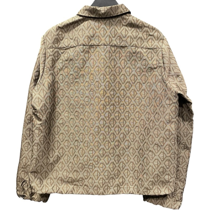 クリスチャン・ディオール Christian Dior CDダイヤモンドブルゾン 293C513A5583 ブラウン ポリエステル メンズ ブルゾン