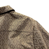 クリスチャン・ディオール Christian Dior CDダイヤモンドブルゾン 293C513A5583 ブラウン ポリエステル メンズ ブルゾン