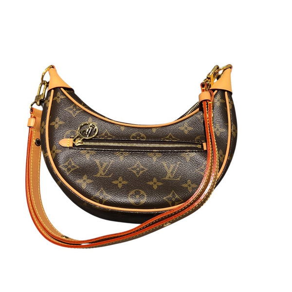 ルイ・ヴィトン LOUIS VUITTON ループ M81098 ブラウン モノグラム レディース ショルダーバッグ