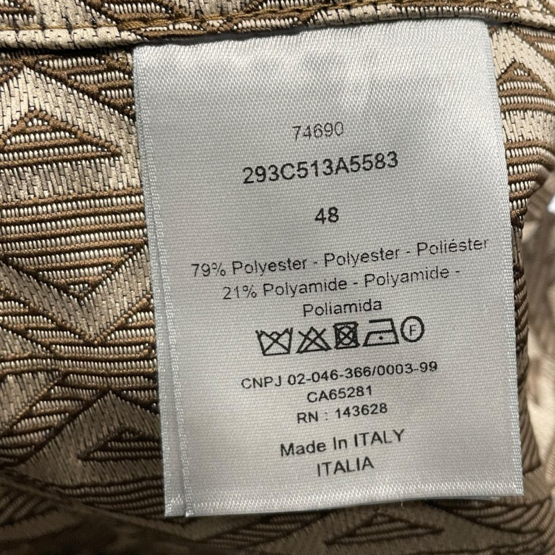 クリスチャン・ディオール Christian Dior CDダイヤモンドブルゾン 293C513A5583 ブラウン ポリエステル メンズ ブルゾン
