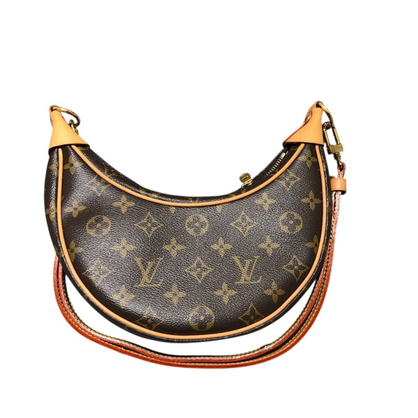 ルイ・ヴィトン LOUIS VUITTON ループ M81098 ブラウン モノグラム レディース ショルダーバッグ