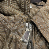 クリスチャン・ディオール Christian Dior CDダイヤモンドブルゾン 293C513A5583 ブラウン ポリエステル メンズ ブルゾン