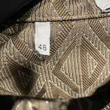 クリスチャン・ディオール Christian Dior CDダイヤモンドブルゾン 293C513A5583 ブラウン ポリエステル メンズ ブルゾン