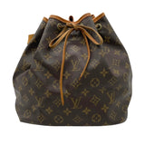 ルイ・ヴィトン LOUIS VUITTON プチノエ M42226 ブラウン モノグラムキャンバス レディース ショルダーバッグ
