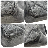 シャネル CHANEL マトラッセ25 A01112 ブラック　ゴールド金具 キャビアスキン レディース ショルダーバッグ