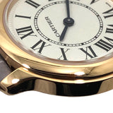 カルティエ Cartier ロンド ルイ カルティエ WGRN0013 シルバー K18PG/レザーストラップ レディース 腕時計