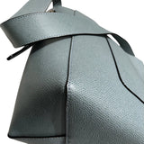 ヴァレクストラ VALEXTRA バケットバッグスモール ブルー　ゴールド金具 レザー レディース ハンドバッグ