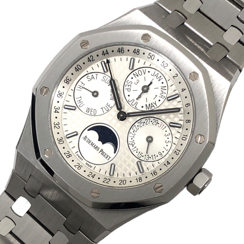 オーデマ・ピゲ AUDEMARS PIGUET ロイヤルオーク パーペチュアルカレンダー 26574ST.00.1220ST.01 シルバー SS 自動巻き メンズ 腕時計