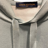 ルイ・ヴィトン LOUIS VUITTON モノグラムグラディエントニットパーカー HNN45W ブルー コットン メンズ パーカー